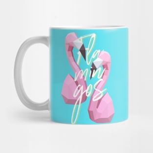 Flamingos Tumblr Mug